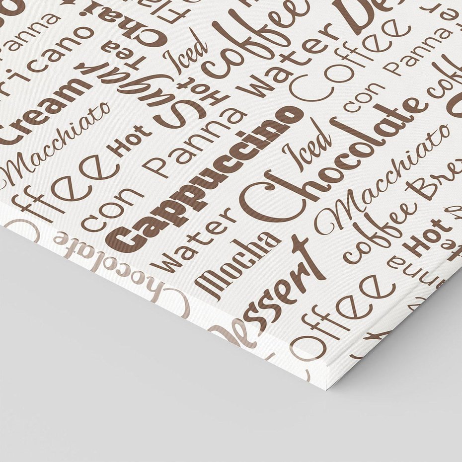 Obraz na płótnie 80x80 - Kawa w Stylu Coffee - kawa, coffee