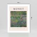 Plakat bez ramy 40x50 - Reprodukcja Moneta - Monet, reprodukcja