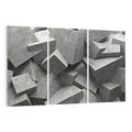 Obraz na płótnie 120x80 - Abstrakcja w Trzech Wymiarach - 3D, abstrakcja