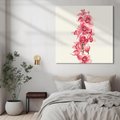 Obraz na płótnie 80x80 - Orchidea w spa - relaks - orchidea, spa