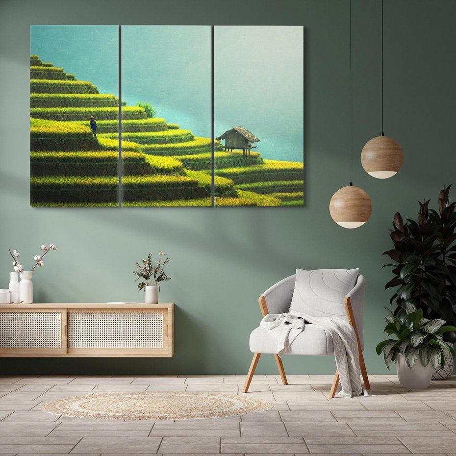 Obraz na płótnie 120x80 - Góry Azji: Siła i Urok Natury - Azja, góry