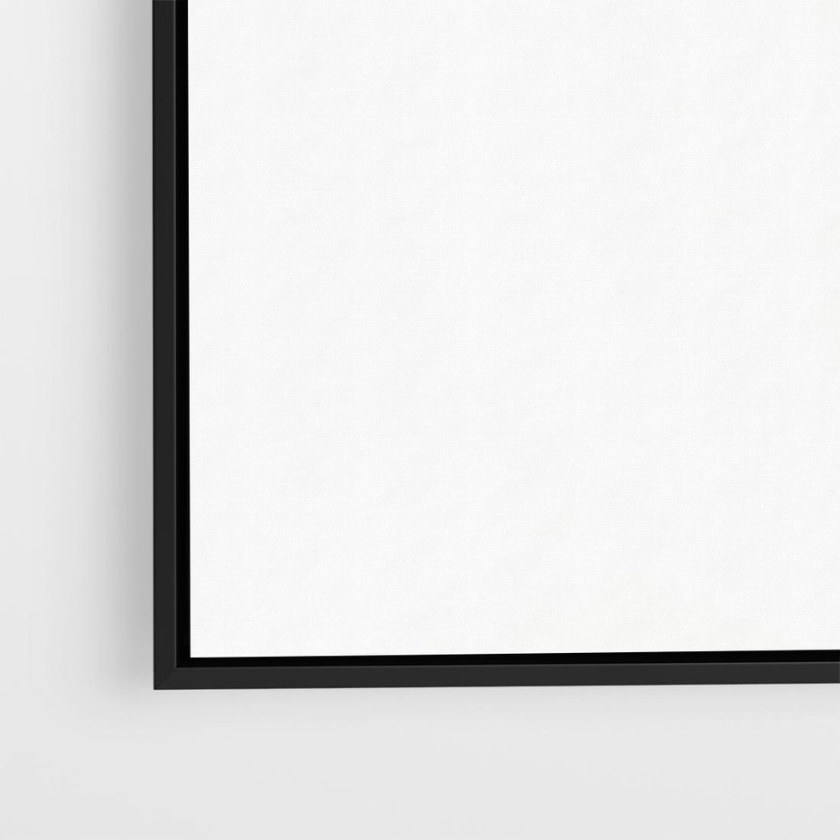 Obraz w ramie 70x50 - Przyjemność dla Oczu - złote, liście - rama czarna