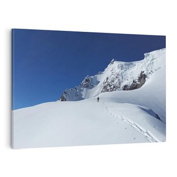 Obraz na płótnie 100x70 - Górska zima w pełnym blasku - góry, zima