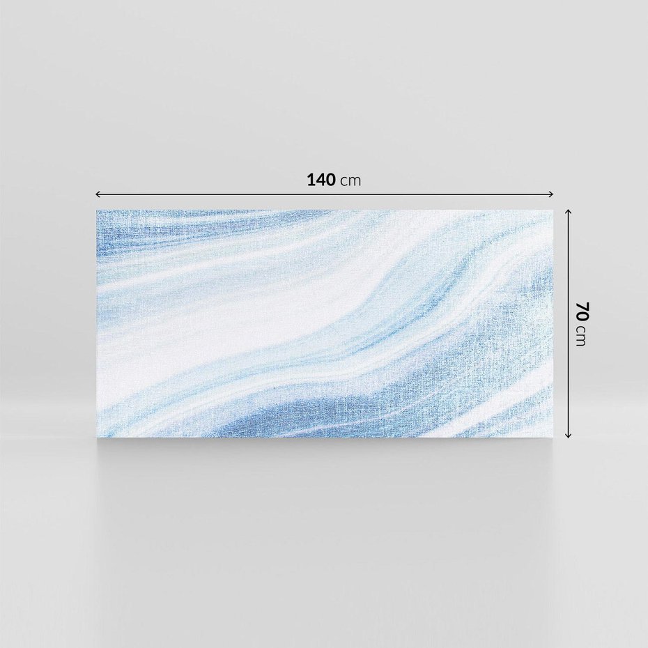 Obraz na płótnie 140x70 - Abstrakcyjna akwarela - abstrakcja, akwarela