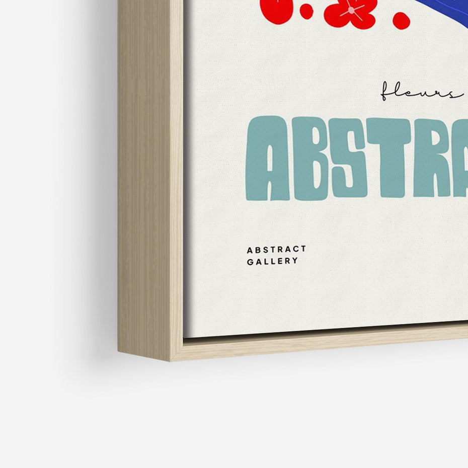 Obraz w ramie 70x100 - Podróżne Impulsy - abstrakcja, kobieta - rama drewno