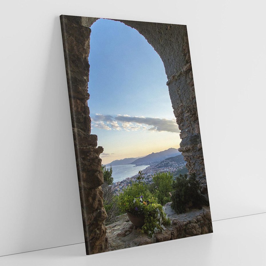 Obraz na płótnie 80x120 - Pejzaż w perspektywie - pejzaż, perspektywa