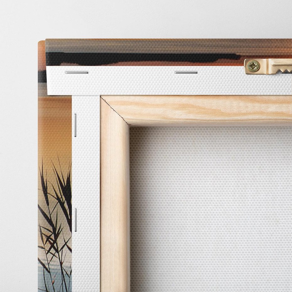 Obraz na płótnie 50x70 - Magia zachodu słońca - zachód, słońca