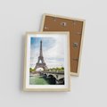 Plakat w ramie 30x40 - Ikona Romantyzmu - Eiffla, Francja - rama drewno
