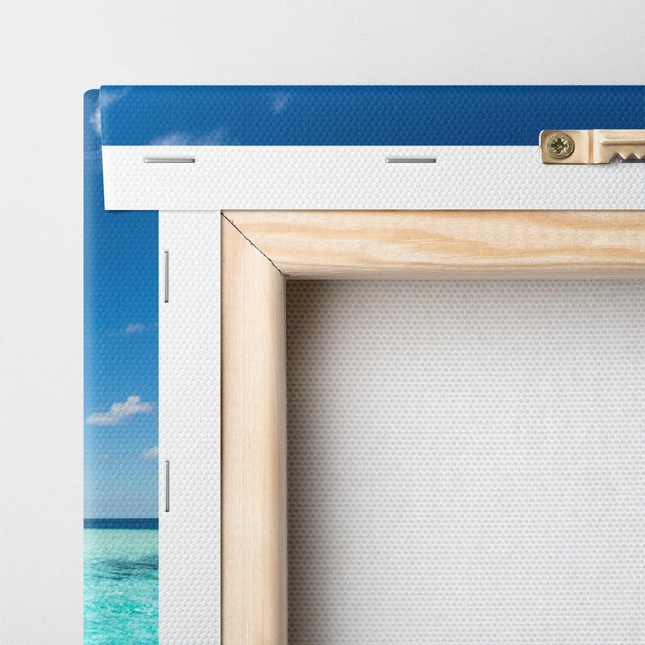 Obraz na płótnie 100x70 - Rajski Klimat - tropikalna, wyspa