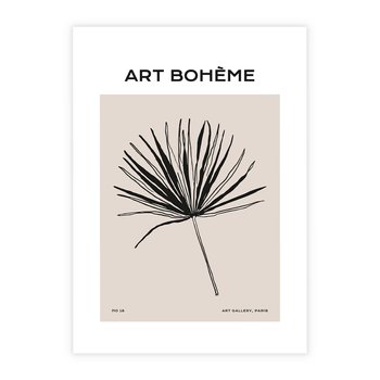Plakat bez ramy 21x30 - Rozkwitające Boho Kształty - boho sztuka, plakat