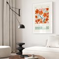 Plakat bez ramy 30x40 - Abstrakcyjne Spektrum - kwiaty, abstrakcja