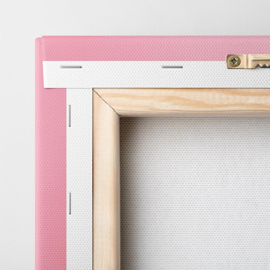 Obraz na płótnie 70x100 - Luksusowa Elegancja - złote, liście