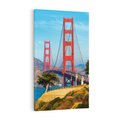 Obraz na płótnie 80x120 - W krainie amerykańskich mostów - most, USA