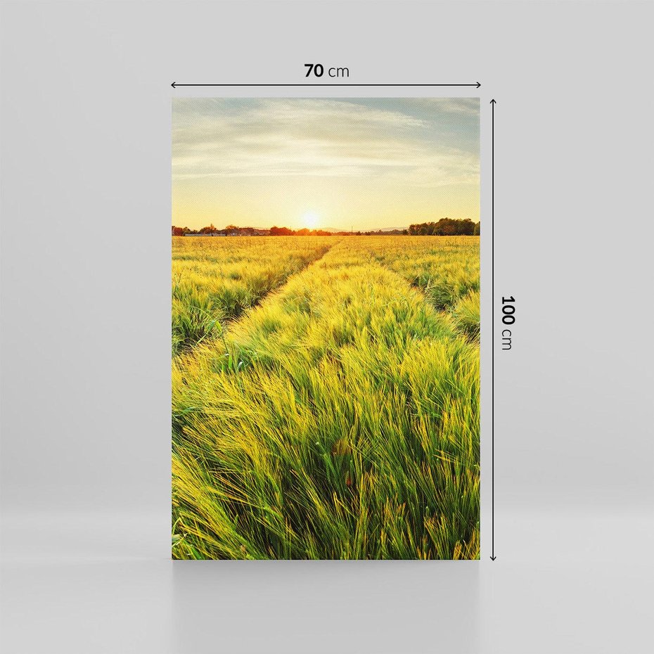 Obraz na płótnie 70x100 - Idylliczna łąka - łąka, natura