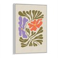 Obraz w ramie 50x70 - Bezgraniczne Impresje - kwiaty, abstrakcja - rama biała