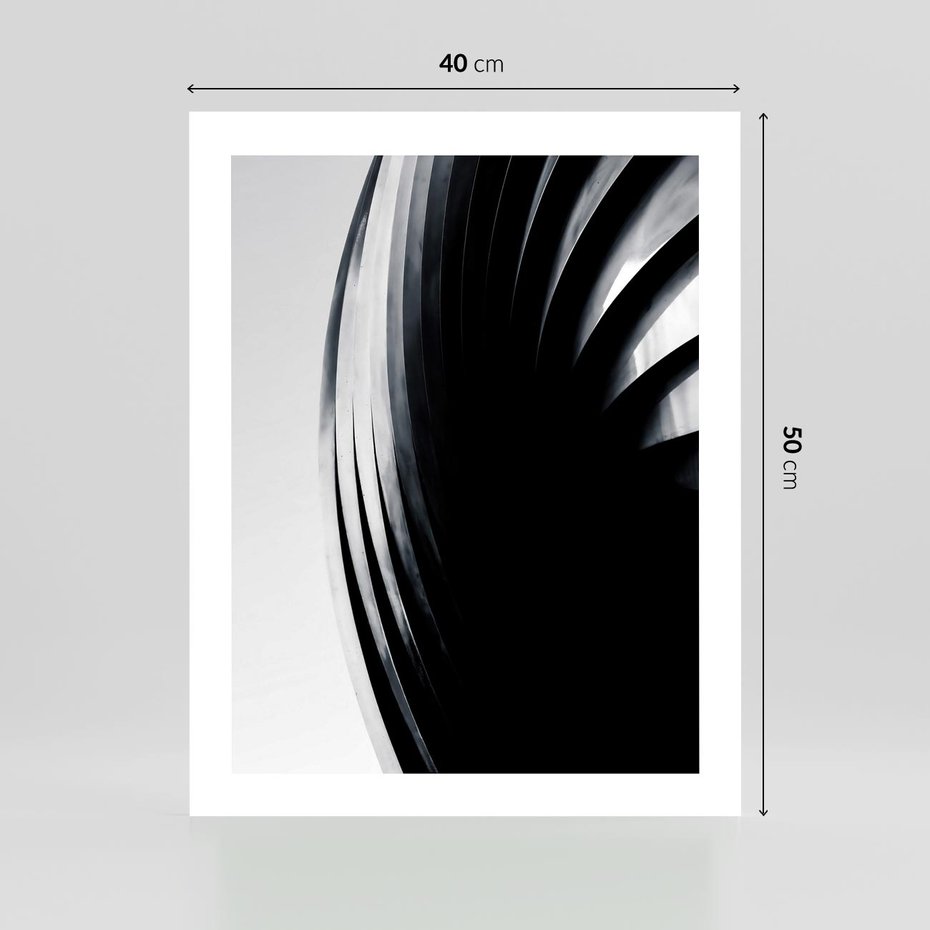 Plakat bez ramy 40x50 - Awangarda w Kontraście - architektura, nowoczesne formy