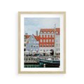 Plakat w ramie 30x40 - Miejska Dynamika - Dania, Kopehaga - rama drewno