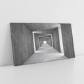 Obraz na płótnie 140x70 - Abstrakcyjna głębia - 3D, tunel