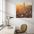 Obraz na płótnie 50x50 - Nowojorska Skyline - Manhattan, Nowy Jork