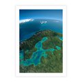 Plakat bez ramy 30x40 - Beztroski widok na ocean - widok, ocean