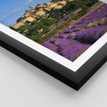 Plakat w ramie 40x50 - Prowansalska Aura - lawenda, Prowansja - rama czarna