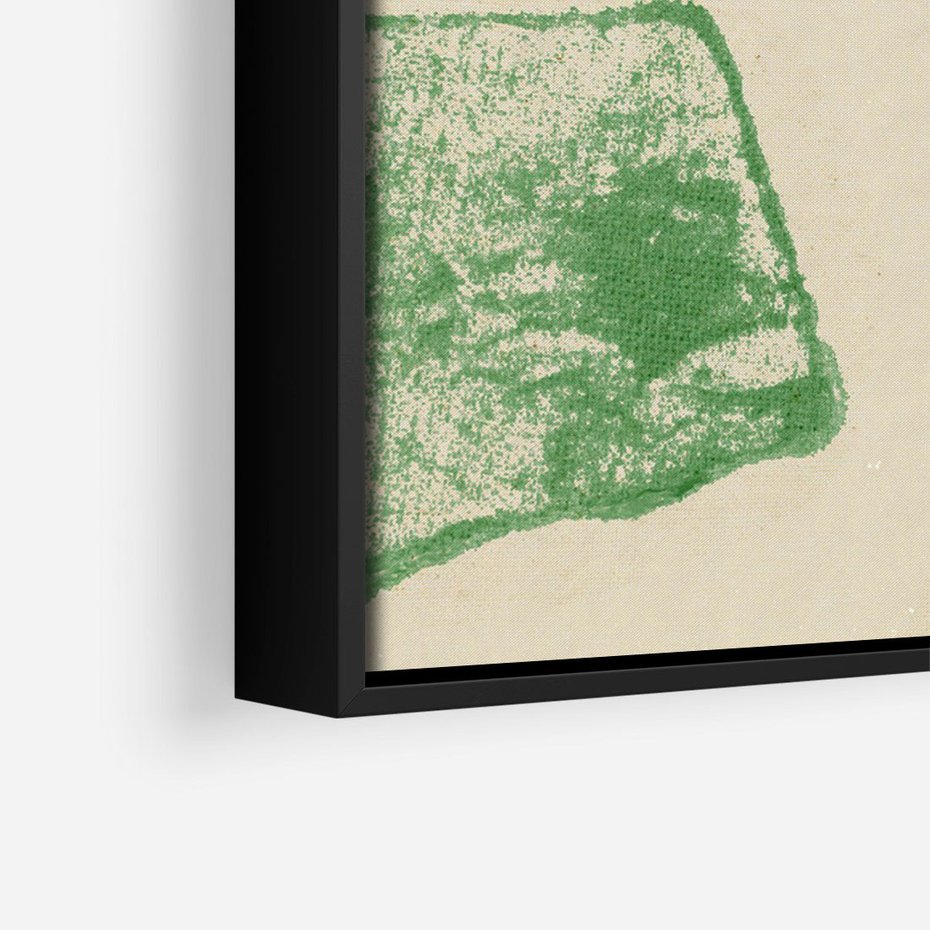 Obraz w ramie 50x70 - Tęczowe Rytmy - kolorowe tęczowe kwadraty, wesoły kolaż - rama czarna