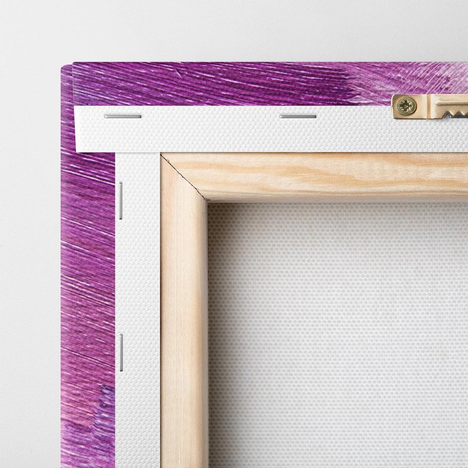 Obraz na płótnie 50x50 - Abstrakcyjna gra kolorów - abstrakcja, akwarela