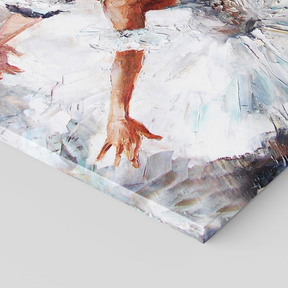 Obraz na płótnie 40x40 - Baletowa Sztuka - balet, sztuka
