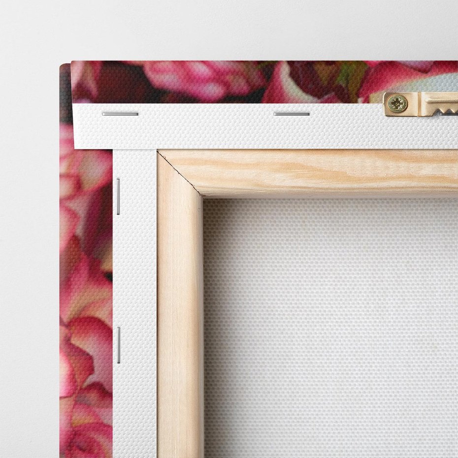 Obraz na płótnie 30x30 - Różany urok - kwiaty, róże