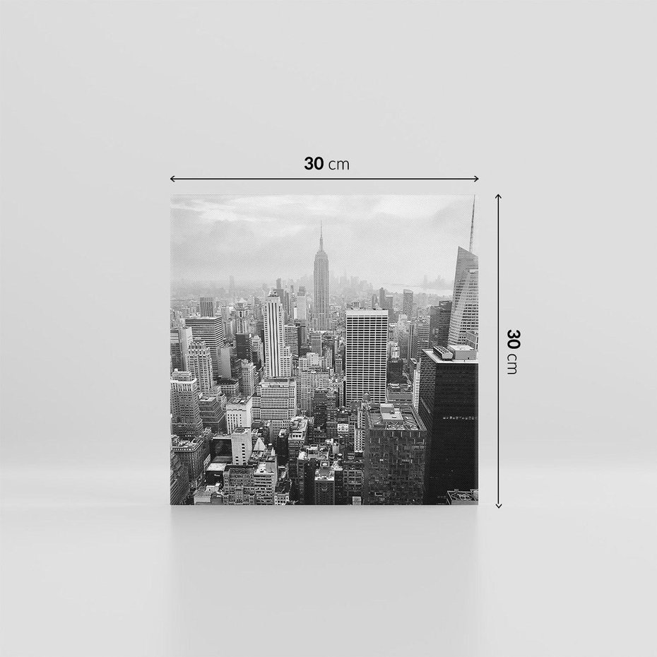 Obraz na płótnie 30x30 - Majestatyczne Wysokości - Nowy Jork, wieżowce