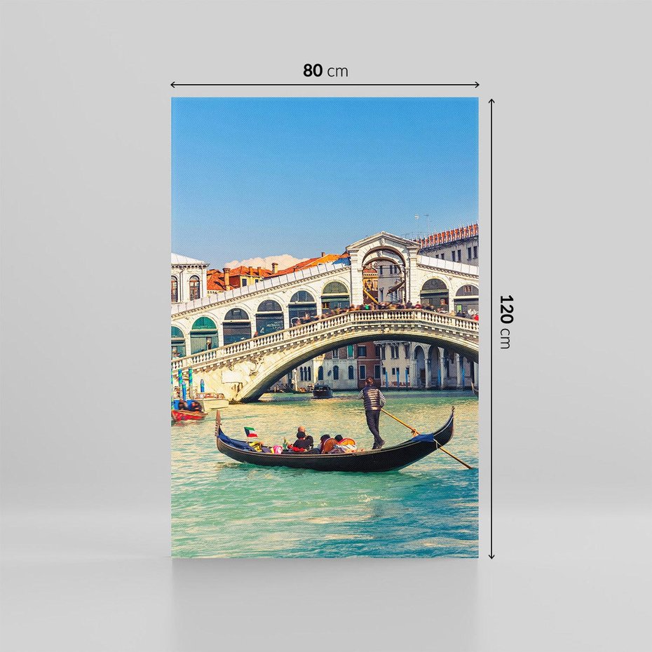 Obraz na płótnie 80x120 - Wenecja: romantyczne zakątki miasta - Wenecja, Włochy