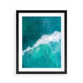 Plakat w ramie 40x50 - Siła i Spokój - morze, ocean - rama czarna