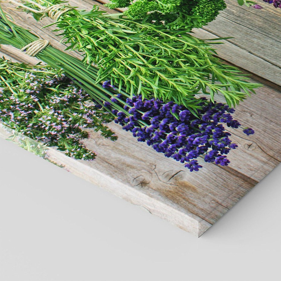 Obraz na płótnie 120x80 - Przyprawy Rośliny Fantazja - przyprawy, rośliny