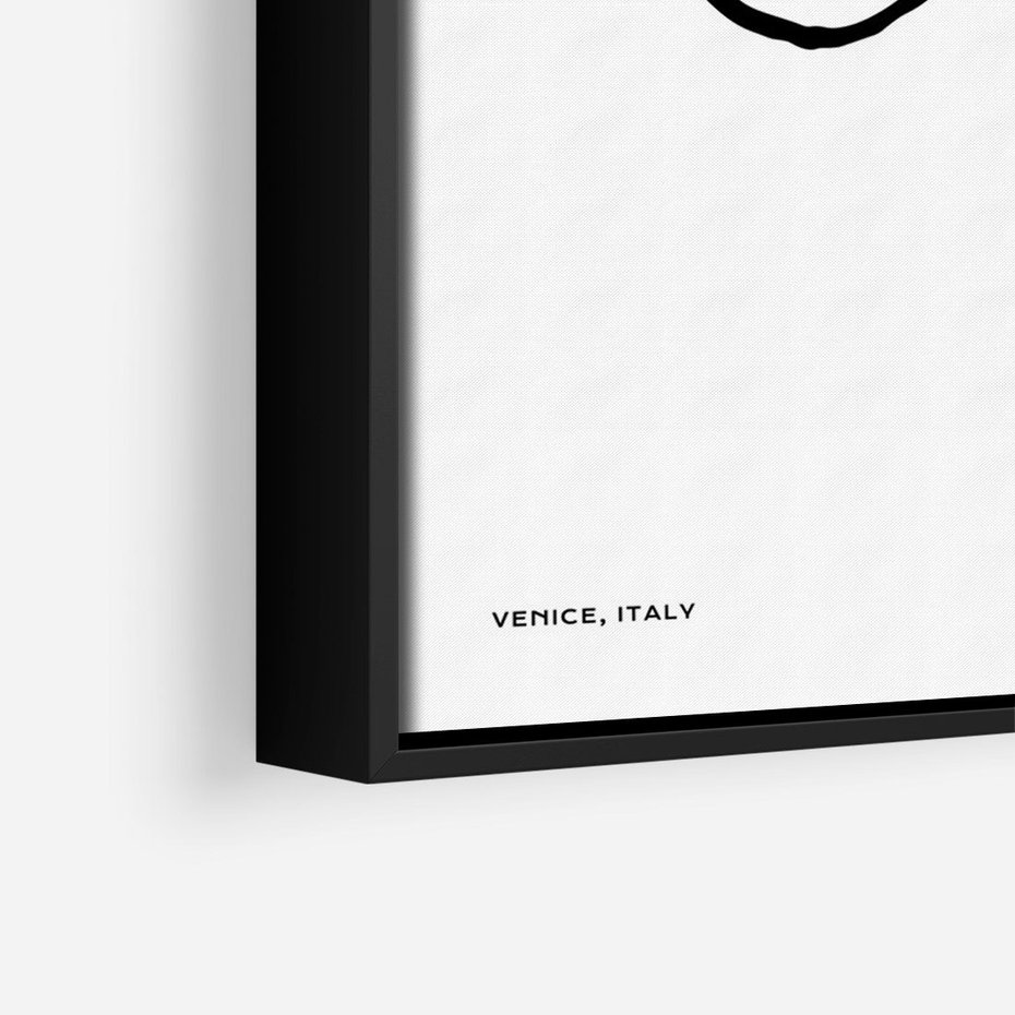 Obraz w ramie 70x100 - Rozbijające Granice Boho - boho sztuka, twarze - rama czarna