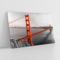 Obraz na płótnie 120x80 - Ikona San Francisco - Most Golden Gate - San, Francisco