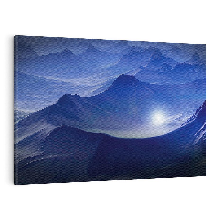 Obraz na płótnie 120x80 - Górska sceneria - krajobraz, góry