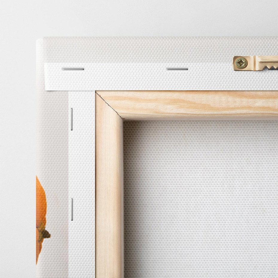 Obraz na płótnie 70x50 - Pomarańcza - Owocowa Eksplozja - pomarańcza, owoc