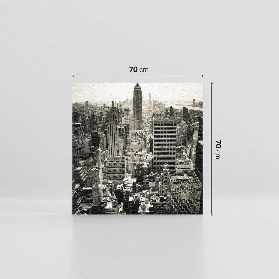 Obraz na płótnie 70x70 - Dusza wielkiego miasta - Manhattan, Nowy Jork