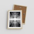 Plakat w ramie 30x40 - Czar i Wielkość - wieżowce, architektura - rama drewno