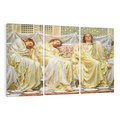 Obraz na płótnie 120x80 - "Marzyciele" (1850-1882) Albert Joseph Moore - Reprodukcja - reprodukcja, obraz na płótnie