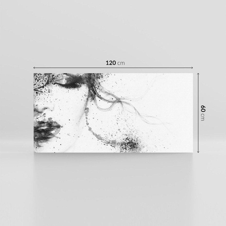 Obraz na płótnie 120x60 - Eksplozja Kolorów - akwarela, abstrakcja