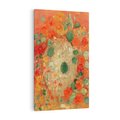 Obraz na płótnie 80x120 - "Nasturcje" (1905) Odilon Redon - Reprodukcja - reprodukcja, obraz na płótnie