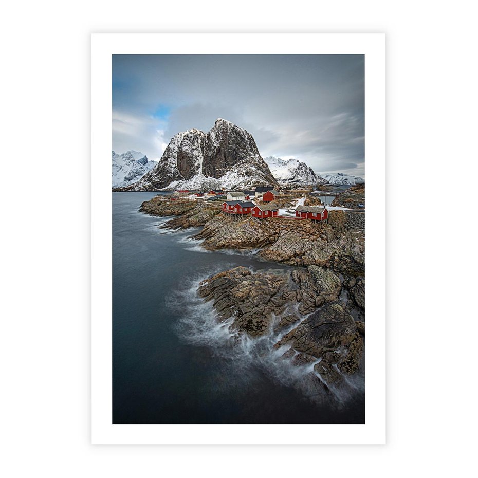 Plakat bez ramy 50x70 - Skandynawia - górska odsłona - Skandynawia, góry