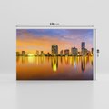 Obraz na płótnie 120x80 - miasto świateł - Miami, Floryda