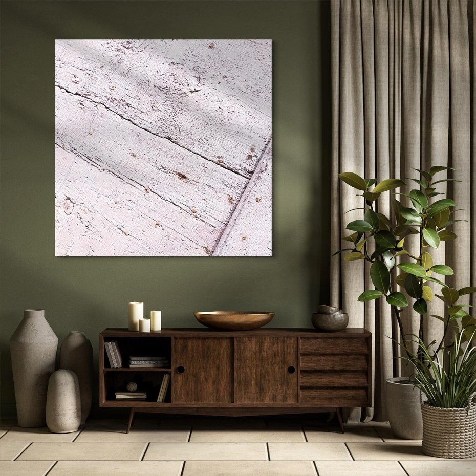 Obraz na płótnie 40x40 - Nowoczesna Elegancja - beton, struktura