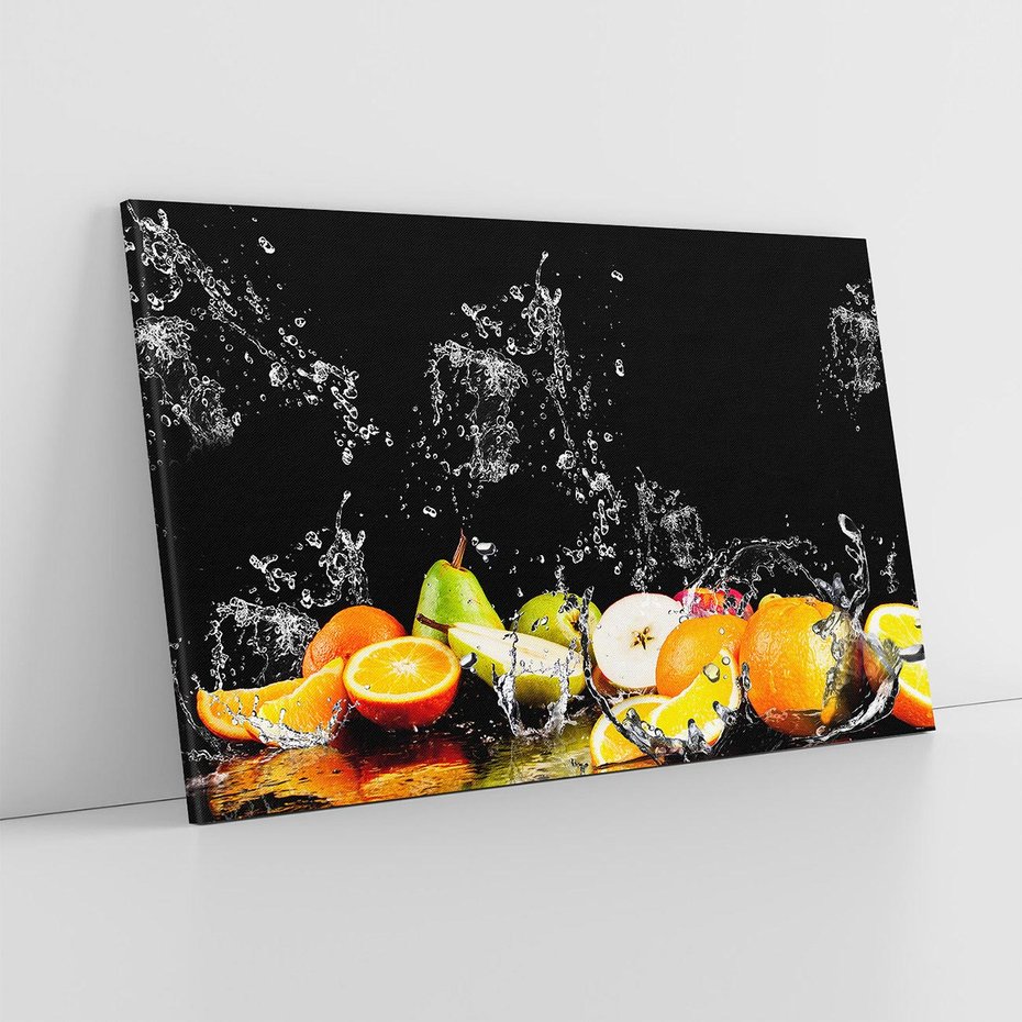 Obraz na płótnie 70x50 - Owoce w Restauracji - owoce, kuchnia