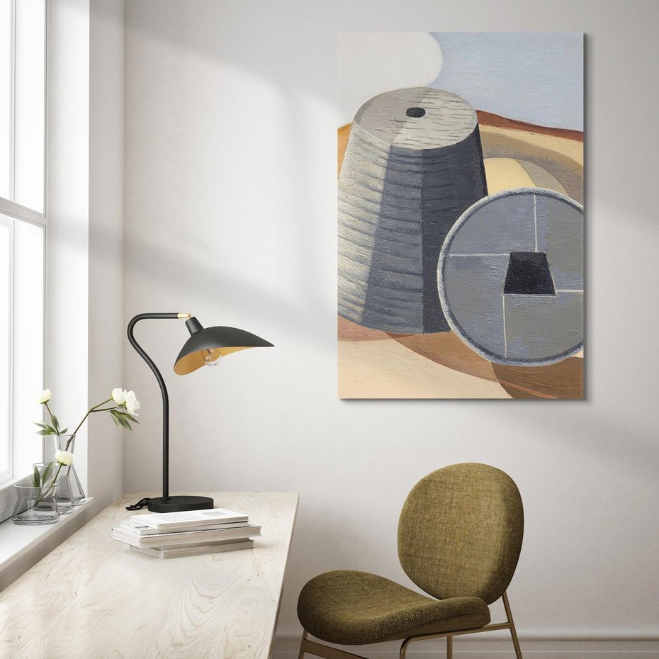 Obraz na płótnie 70x100 - Mineral Objects (1935), Paul Nash - Reprodukcja - reprodukcja, obraz na płótnie