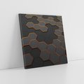Obraz na płótnie 80x80 - Trójwymiarowa abstrakcja - 3D, abstrakcja