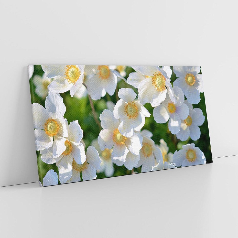 Obraz na płótnie 120x60 - Kwiatowy Raj - kwiat, kwiaty