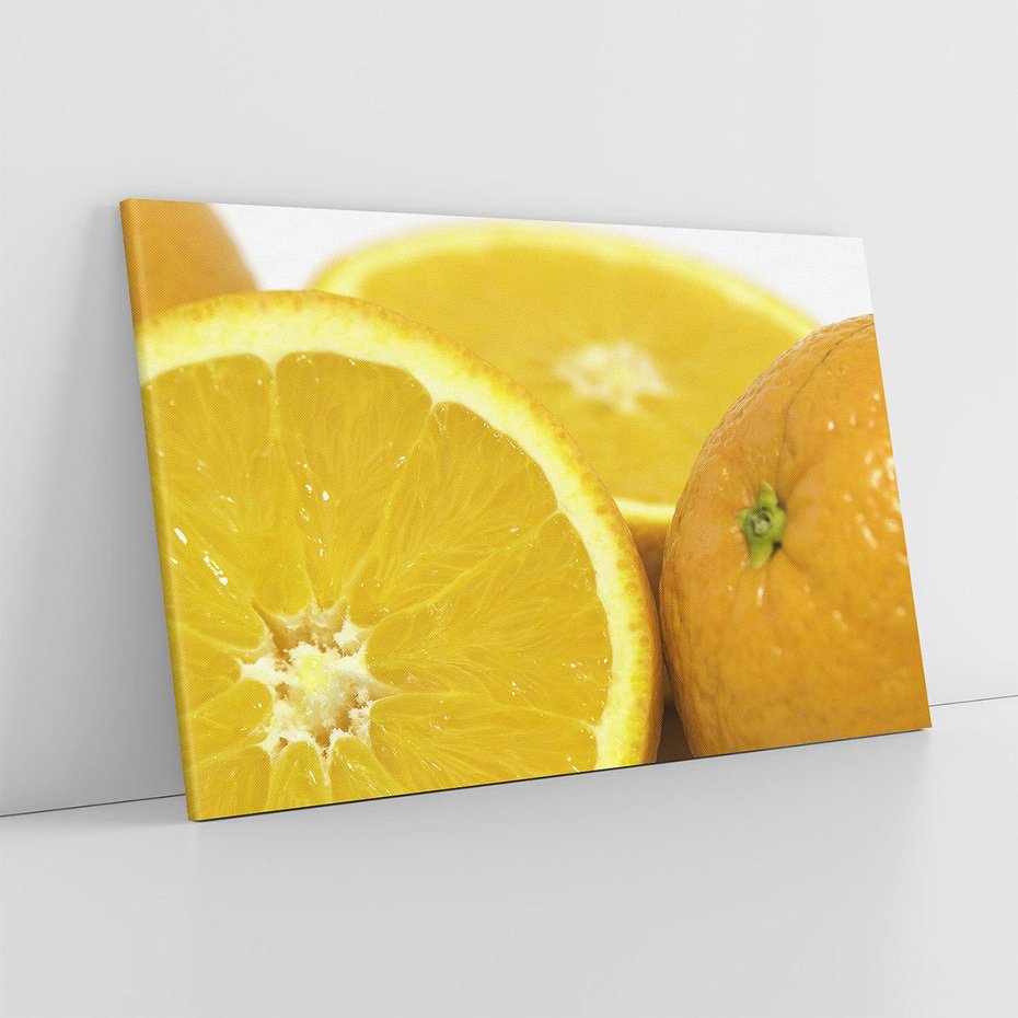 Obraz na płótnie 100x70 - Cytrusy Żywy Zapach Energii - cytruny, owoce